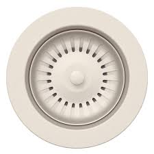 **CLEARANCE** BLC 203443 SOFT WHITE STAINLESS STEEL 3-1/2" GARBAGE DISPOSAL FLANGE FOR SILGRANIT SINKS