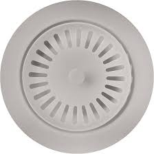 **CLEARANCE** BLC 240326 CONCRETE GRAY 3-1/2" METAL BASKET STRAINER   (Discontinued Item)