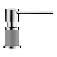 **CLEARANCE** BLC 402305 POLISHED CHROME/METALLIC GRAY LATO SERIES SOAP/LOTION DISPENSER