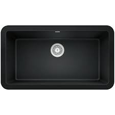 **CLEARANCE** BLC 402575 COAL BLACK IKON SERIES APRON FRONT SINGLE BOWL