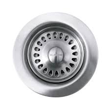 **CLEARANCE** BLC 441093 BRUSHED STAINLESS STEEL 3-1/2" BASKET STRAINER"