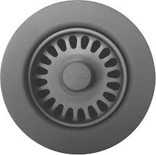 **CLEARANCE** BLC 442228 METALLIC GRAY PLASTIC 3-1/2" BASKET STRAINER FOR SILGRANIT SINKS"