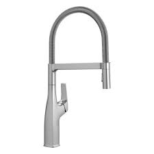 **CLEARANCE** BLC 442676 PVD STEEL RIVANA SERIES SEMI-PRO KITCHEN FAUCET - 1.5GPM