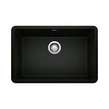 **CLEARANCE** BLC 442930 COAL BLACK PRECIS SERIES UNDERMOUNT SINGLE BOWL