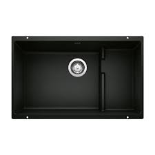 **CLEARANCE** BLC 442934 COAL BLACK PRECIS SERIES UNDERMOUNT SINGLE BOWL