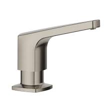 **CLEARANCE** BLC 443260 SATIN PLATINUM RIVANA SERIES SOAP/LOTION DISPENSER