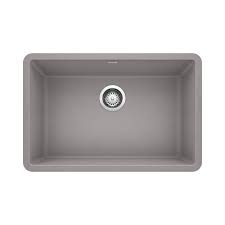 **CLEARANCE** BLC 522428 METALLIC GRAY PRECIS SERIES UNDERMOUNT SINGLE BOWL