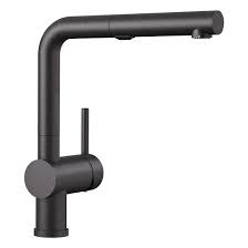 **CLEARANCE** BLC 526367 ANTHRACITE LINUS SERIES PULL-OUT KITCHEN FAUCET - 1.5GPM