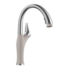 **CLEARANCE** BLC 526400 STEEL/CONCRETE GRAY ARTONA PULL-DOWN KITCHEN FAUCET - 1.5GPM   (Discontinued Item)
