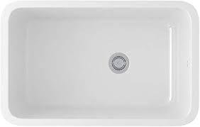 **CLEARANCE** ROH 6307-00 WHITE ALLIA UNDERMOUNT FIRECLAY SINK - 30 x 18"