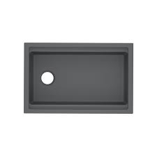**CLEARANCE** ROH ALUM3019WS04 SATIN GREY ALLIA SERIES UNDERMOUNT FIRECLAY WORKSTATION KITCHEN SINK