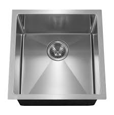 **CLEARANCE** HMT AXI-1718B AXIOM SERIES UNDERMOUNT STAINLESS STEEL BAR/PREP SINK - 17 x 18 x 9" (WxDxH)"