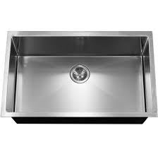 **CLEARANCE** HMT AXI-3218S AXIOM SERIES UNDERMOUNT STAINLESS STEEL SINGLE BOWL KITCHEN SINK - 32 x 18 x 10" (WxDxH)"