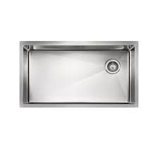 **CLEARANCE** HMT AXI-OS3218S AXIOM SERIES UNDERMOUNT STAINLESS STEEL SINGLE BOWL KITCHEN SINK - CORNER DRAIN - 32 x 18 x 10" (WxDxH)"