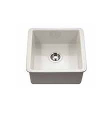 **CLEARANCE** HMT CHE-1717BU-WH WHITE CHELSEA SERIES UNDERMOUNT FIRECLAY BAR/PREP SINK - 19-1/8 x 18-3/8 x 8" (WxDxH)"