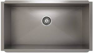 **CLEARANCE** Julien IH0-US-321810 STAINLESS STEEL PROINOX H0 UNDERMOUNT SINGLE BOWL KITCHEN SINK - 32 x 18 x 10" O.D.   (Clearance Item)