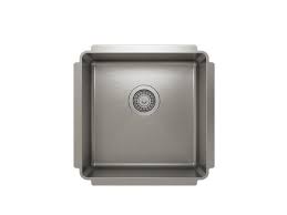 **CLEARANCE** Julien IH75-US-18188 STAINLESS STEEL PROINOX H75 UNDERMOUNT SINGLE BOWL KITCHEN SINK - 18 x 18 x 8" O.D.   (Clearance Item)