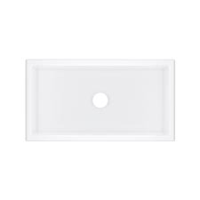 **CLEARANCE** ROH MSUM3318WH WHITE SHAWS SHAKER SERIES DUAL MOUNT FIRECLAY SINGLE BOWL KITCHEN SINK