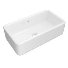 **CLEARANCE** ROH RC3318-WH WHITE SHAWS SINGLE BOWL UNDERMOUNT SINK