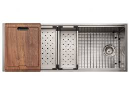 **CLEARANCE** HMT REN-16-4518S RENDEZVOUS SERIES 16 GAUGE UNDERMOUNT STAINLESS STEEL SINGLE BOWL KITCHEN SINK - INCLUDES ACCESSORIES - 45 x 17-13/16 x 10" (WxDxH)"