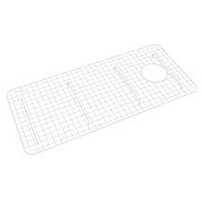 **CLEARANCE** ROH WSGMS3618WH WHITE SHAWS WIRE SINK GRID