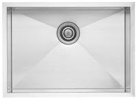 BLANCO 518171 QUATRUS R0 Medium Stainless Steel Kitchen Sink, Single Bowl