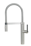 BLANCO, Satin Nickel 441407 CULINA Semi-Pro Kitchen Faucet with Magnetic Handspray, 1.8 GPM