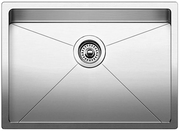 BLANCO 522136 QUATRUS R15 Drop-In or Undermount Laundry Sink, Stainless Steel