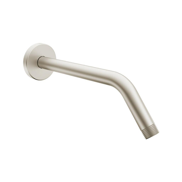in2aqua 4710.1.20.2, 10" Extended Shower Arm and Flange, Brushed Nickel