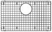 BLANCO 234059 Stainless Steel Sink Grid (Precis 27" Single Bowl) Accessory, 13.56" L x 22.69" W x 0.25" H