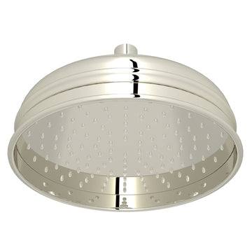 Rohl 1037/8PN SHOWERHEADS, 8-Inch Diameter, Polished Nickel