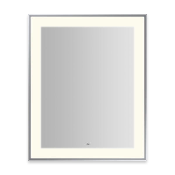 Robern 25 x 31 inch Vitality Sculpt series rectangular mirror