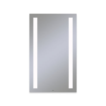 Robern YM2440RCFPD4 40" Vitality Series Rectangular Frameless Mirror with Column Lighting