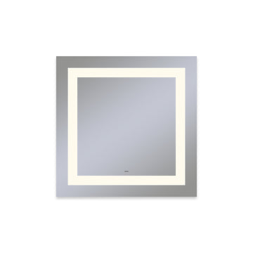 Robern YM3030RIFPD3 30" Vitality Series Rectangular Frameless Mirror with Inset Lighting